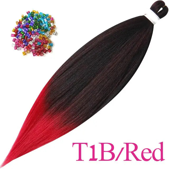 Extensiones de cabello trenzado retorcido preestirado Cabello de crochet