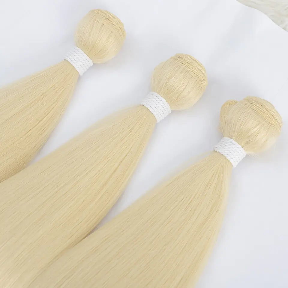 Extensiones de cabello liso