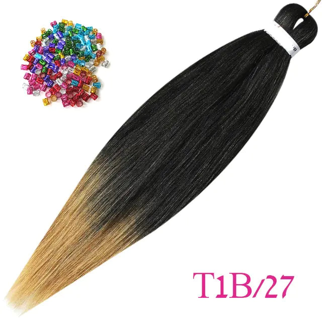 Extensiones de cabello trenzado retorcido preestirado Cabello de crochet