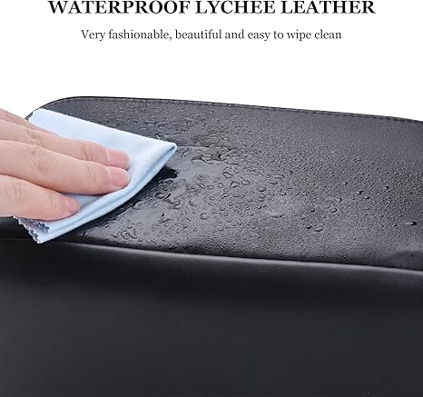 Kit de maquillaje para coche: bolsa de maquillaje + espejo de tocador para coche