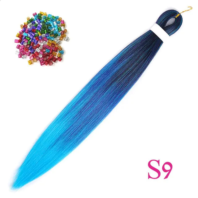 Extensiones de cabello trenzado retorcido preestirado Cabello de crochet