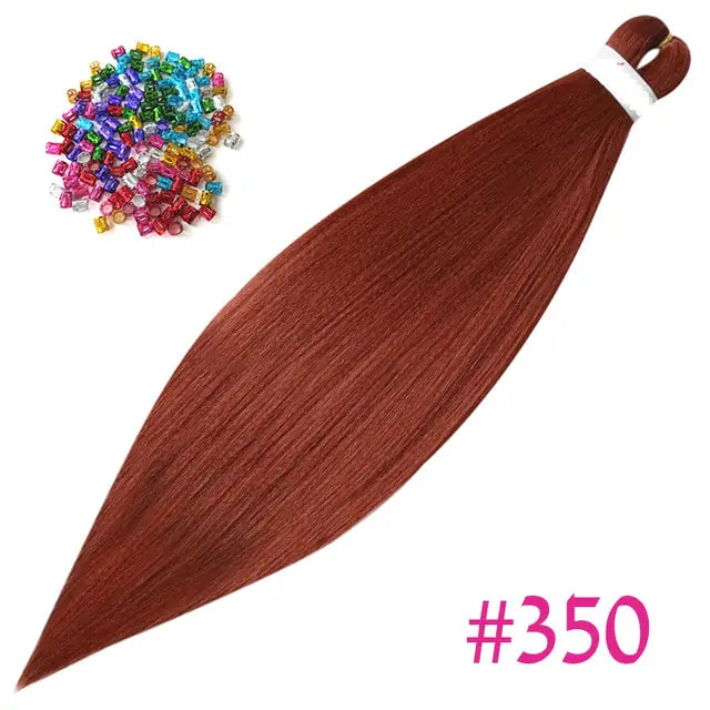 Extensiones de cabello trenzado retorcido preestirado Cabello de crochet