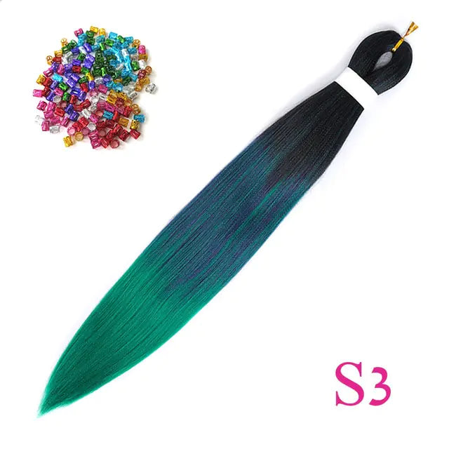 Extensiones de cabello trenzado retorcido preestirado Cabello de crochet