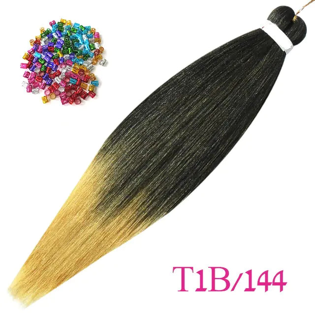 Extensiones de cabello trenzado retorcido preestirado Cabello de crochet