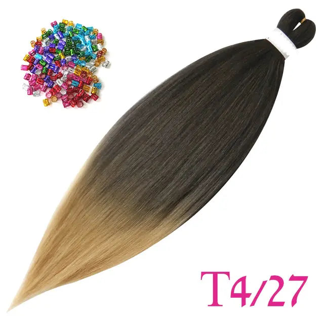 Extensiones de cabello trenzado retorcido preestirado Cabello de crochet