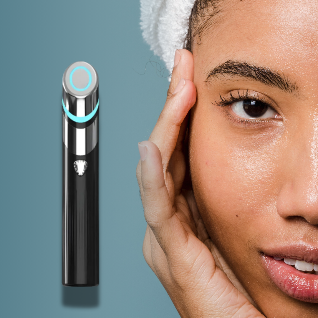 Varita de terapia de luz facial GlowGlass Booster