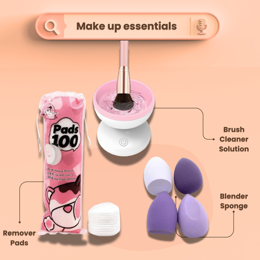 Paquete para mezclar y quitar maquillaje