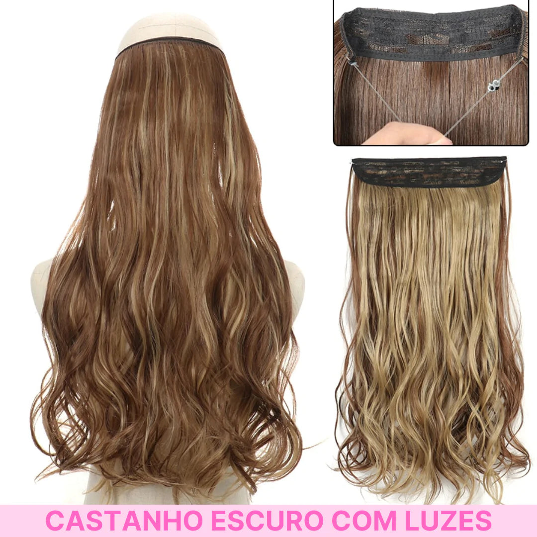 Cabello ondulado y liso - Extensiones de cabello