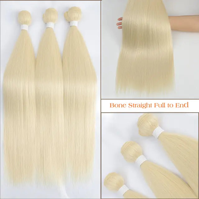 Extensiones de cabello liso