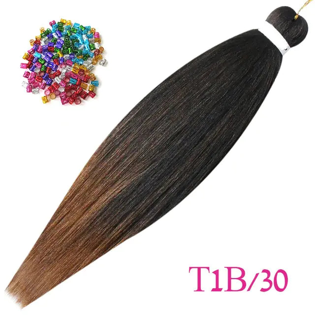 Extensiones de cabello trenzado retorcido preestirado Cabello de crochet