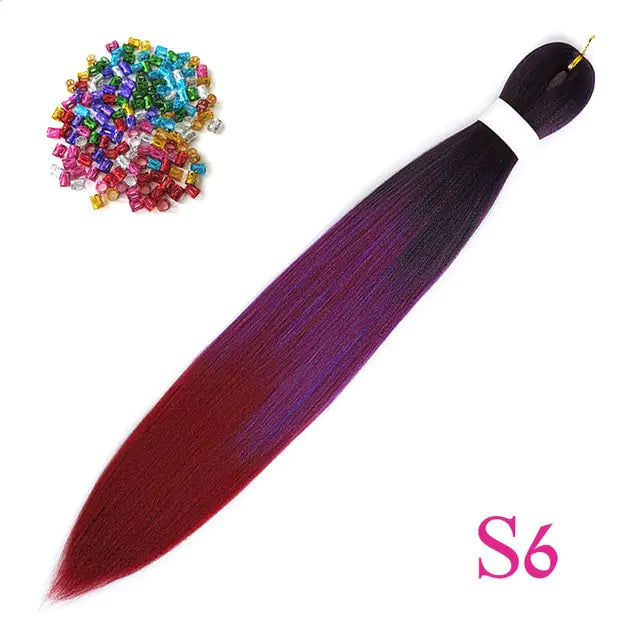 Extensiones de cabello trenzado retorcido preestirado Cabello de crochet