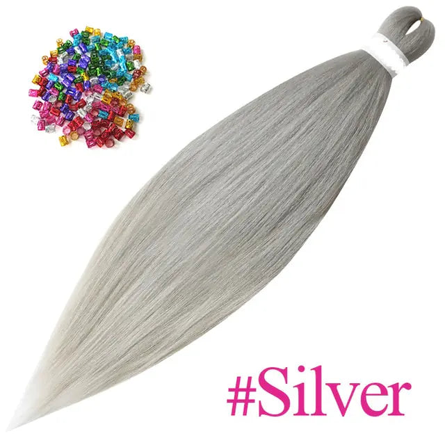 Extensiones de cabello trenzado retorcido preestirado Cabello de crochet