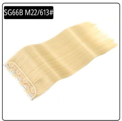 Cabello ondulado y liso - Extensiones de cabello