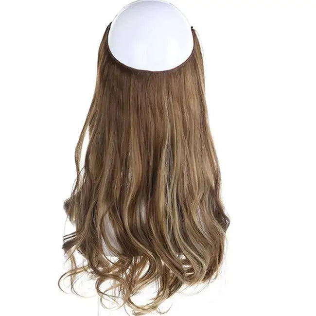 Silky Wavy No Clip Hair Extension