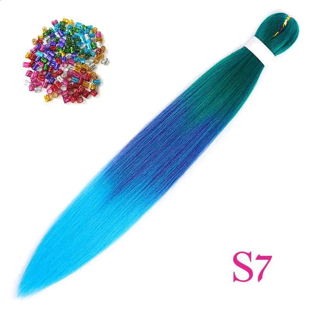 Extensiones de cabello trenzado retorcido preestirado Cabello de crochet