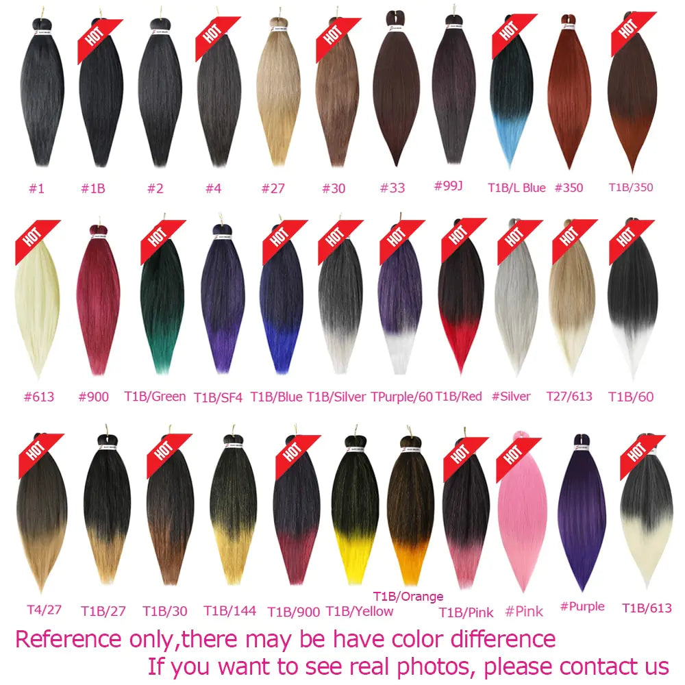 Extensiones de cabello trenzado retorcido preestirado Cabello de crochet