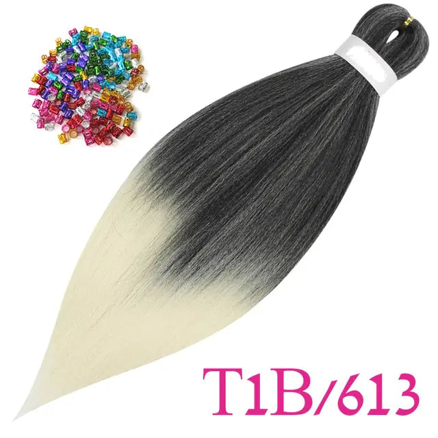 Extensiones de cabello trenzado retorcido preestirado Cabello de crochet