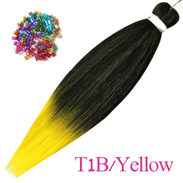 Extensiones de cabello trenzado retorcido preestirado Cabello de crochet