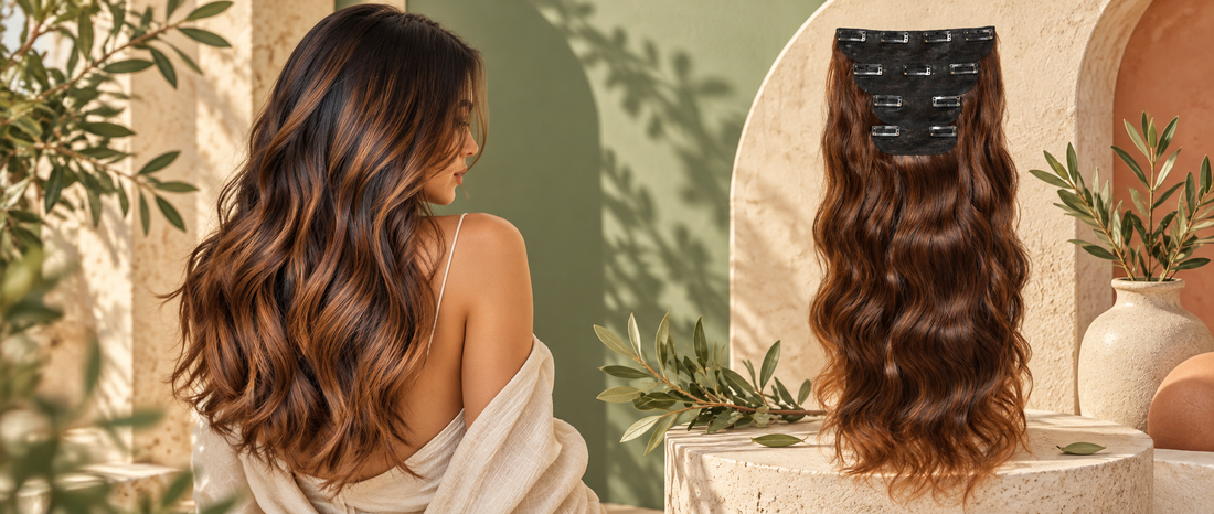 Why Brown Wavy Hair Extension Is a Premium Choice for Natural-Looking Hair