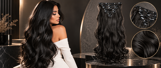 Clip In Wavy Hair Extensions USA: A Guide to Creating Natural-Looking Wavy Hairstyles