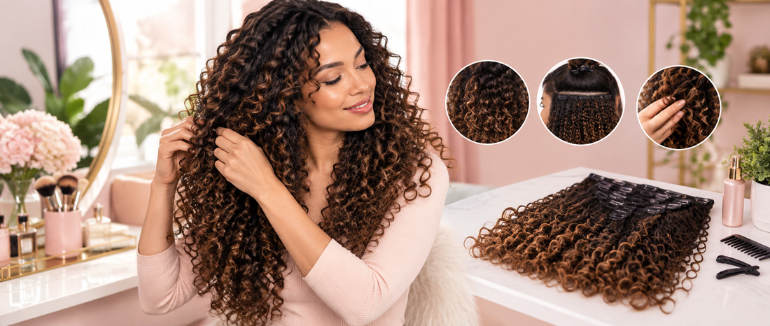 Curly Hair Extension USA: How to Use and Style It for Natural-Looking Curls