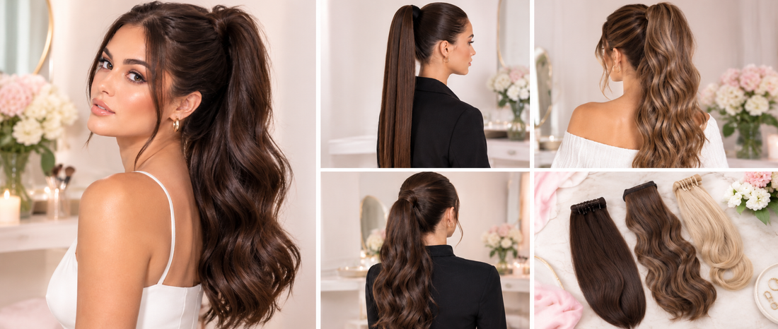 Ponytail Hair Extensions USA : A Complete Guide to Length, Volume, and Style