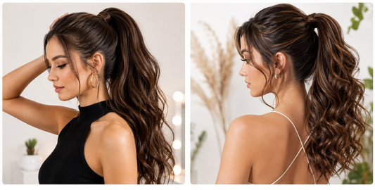 10 Quick & Easy Clip In Ponytail Styles to Try in 2026
