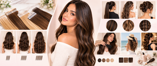 Tape in Hair Extension USA: How to Choose the Right Length and Density