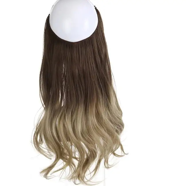 Silky Wavy No Clip Hair Extension