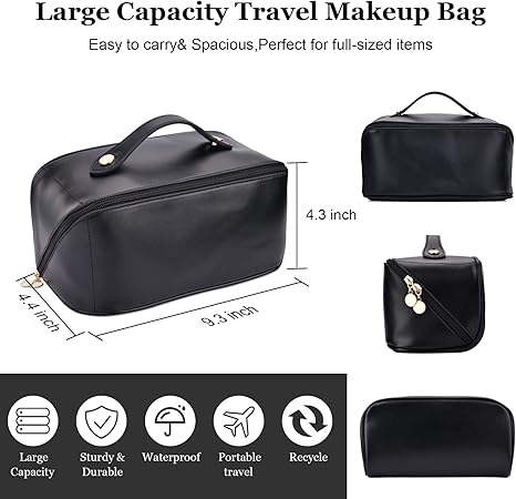 Car Make Up Kit - Make up Bag + Car Vanity Mirror