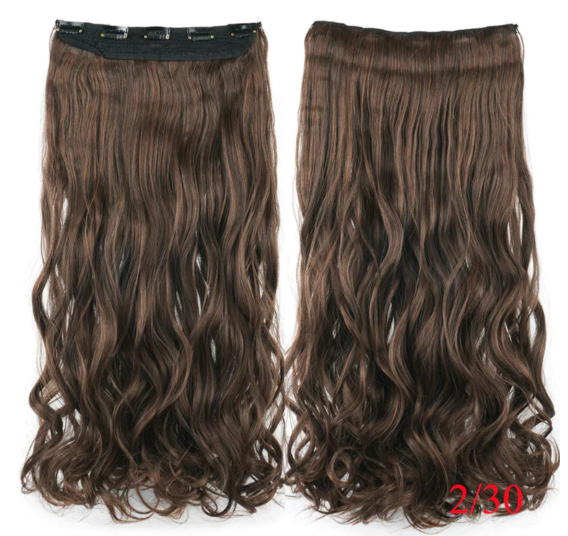 Wavy & Straight Hair - Hair Extension