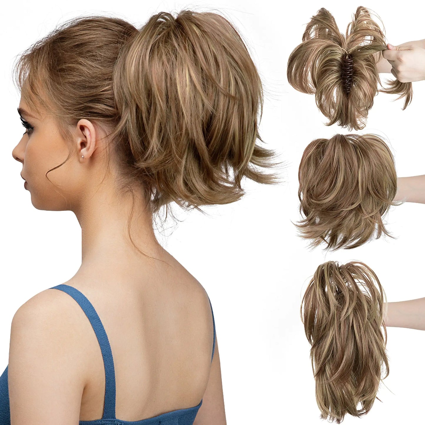 Clip In Ponytail Hair Extensions