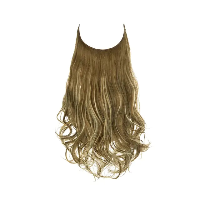 Ombre Wave Synthetic Hair Extensions with Fish Line