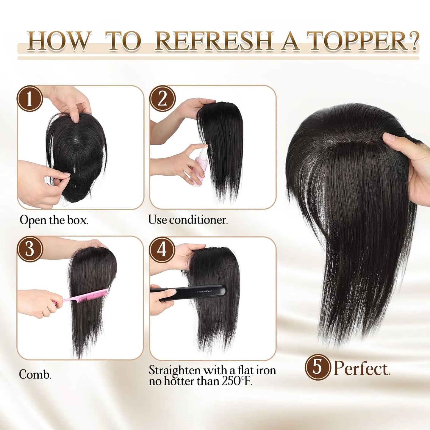 Hair Toppers Wig