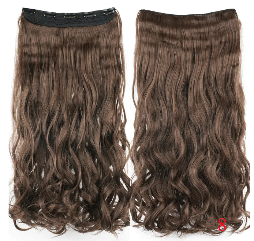 Wavy & Straight Hair - Hair Extension