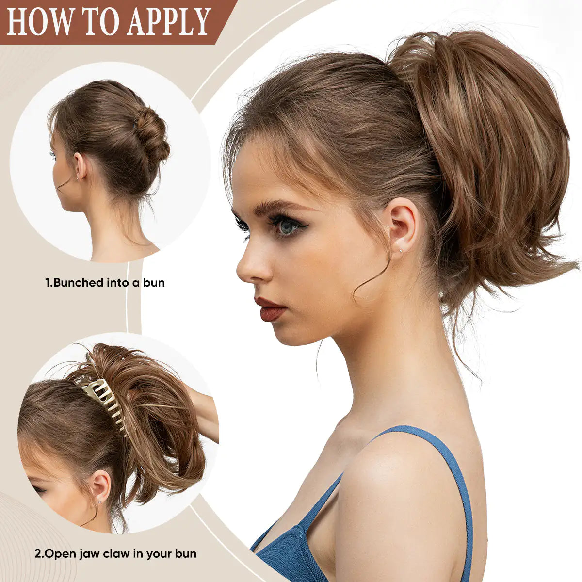 Clip In Ponytail Hair Extensions