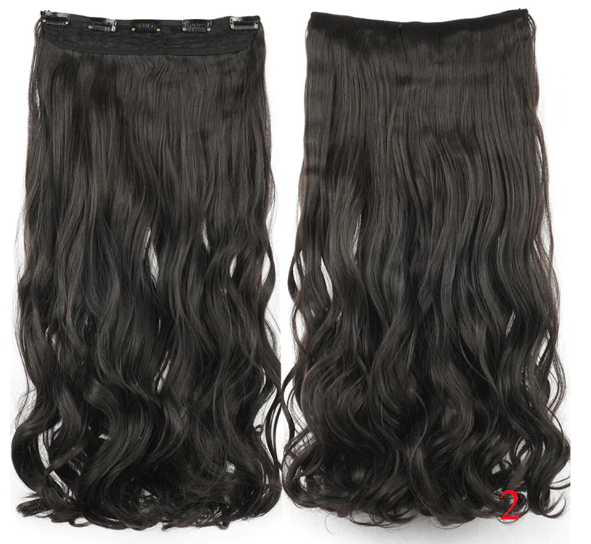 Wavy & Straight Hair - Hair Extension