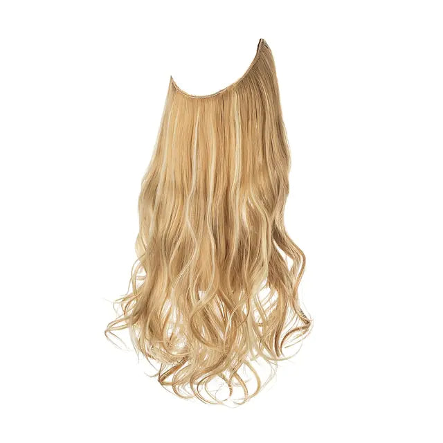 Ombre Wave Synthetic Hair Extensions with Fish Line